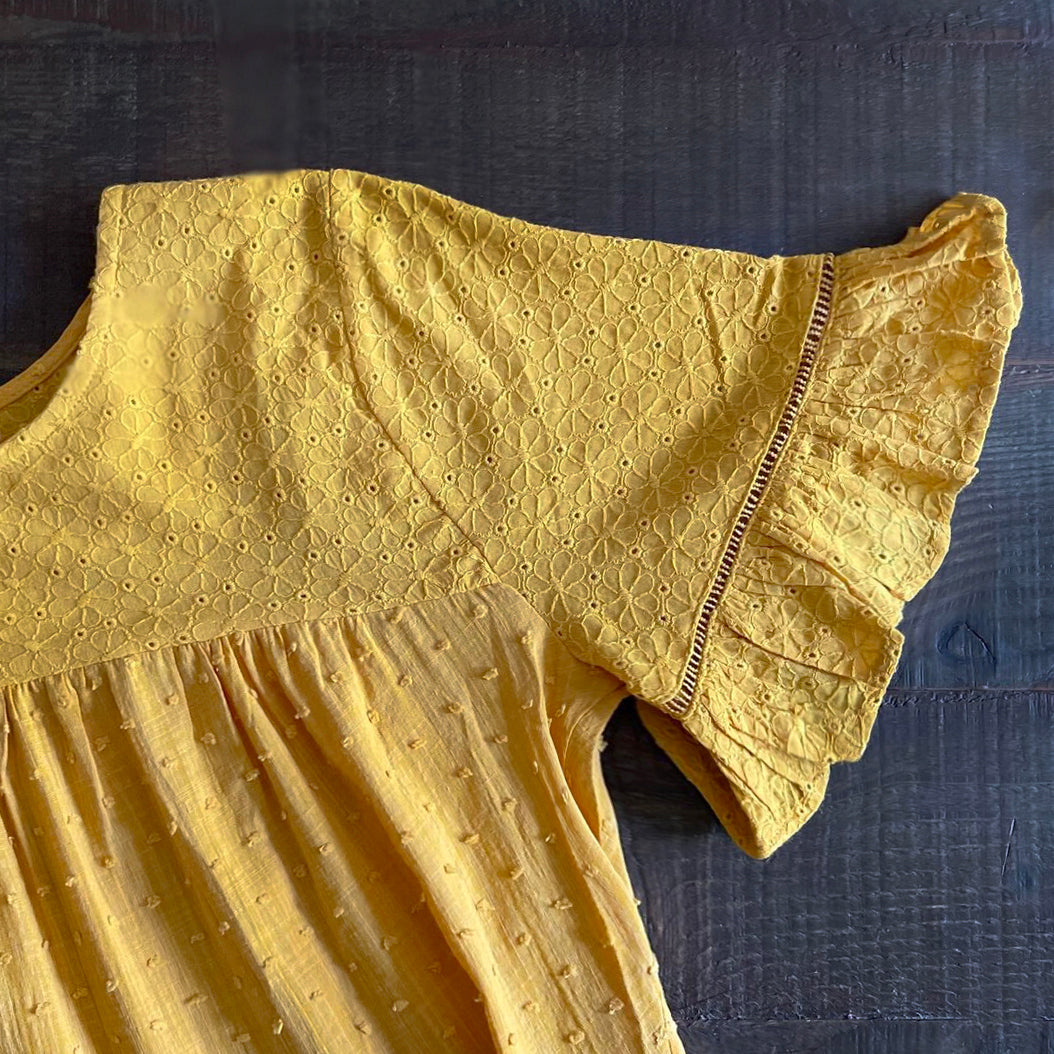 "SUNSHINE" Yellow Boho Dress | Boho Fashion and Accessories