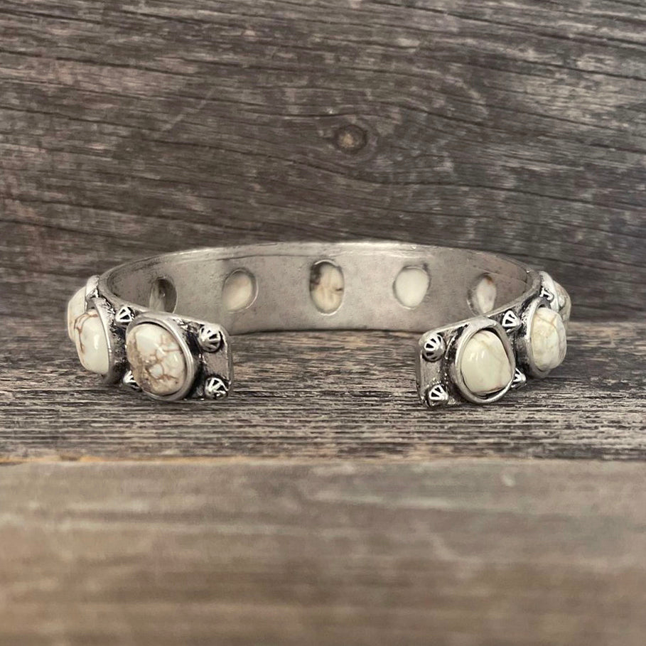 Natural Stone Boho Stacking Bracelet Style L | Boho Style