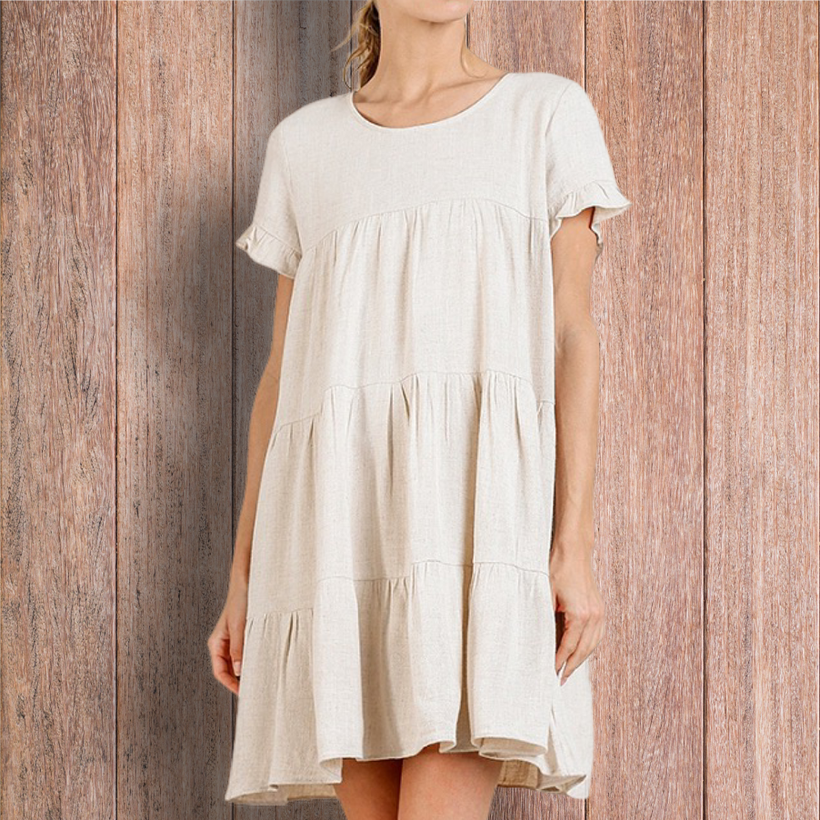 "ANNA” Black Boho Dress | Boho Fashion and Accessories