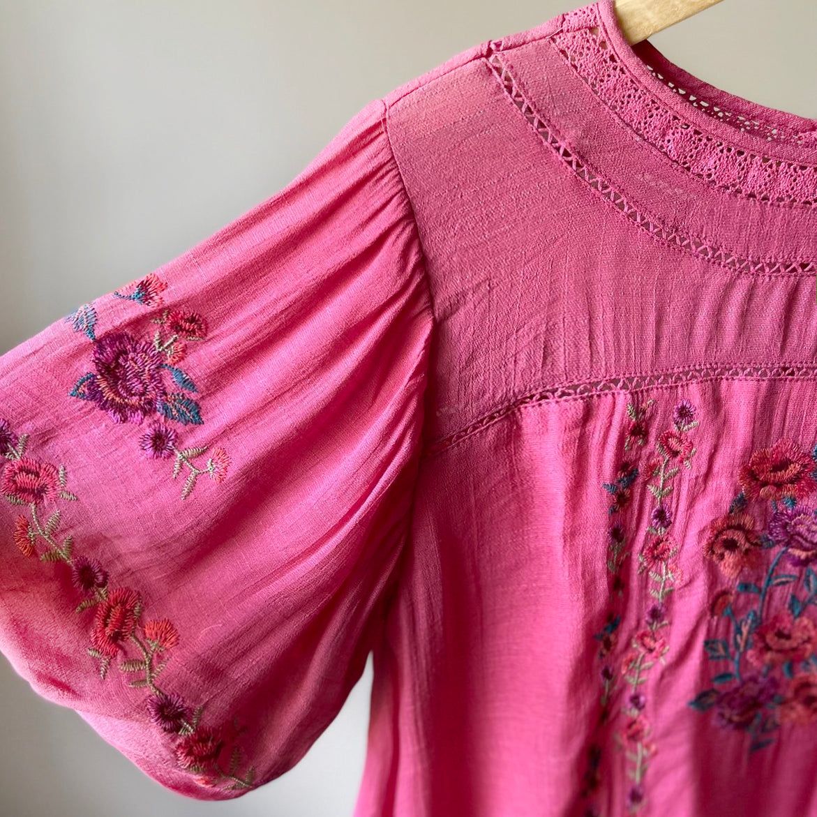"COTTON CANDY" Dusty Blue Boho Dress | Boho Fashion and Accessories