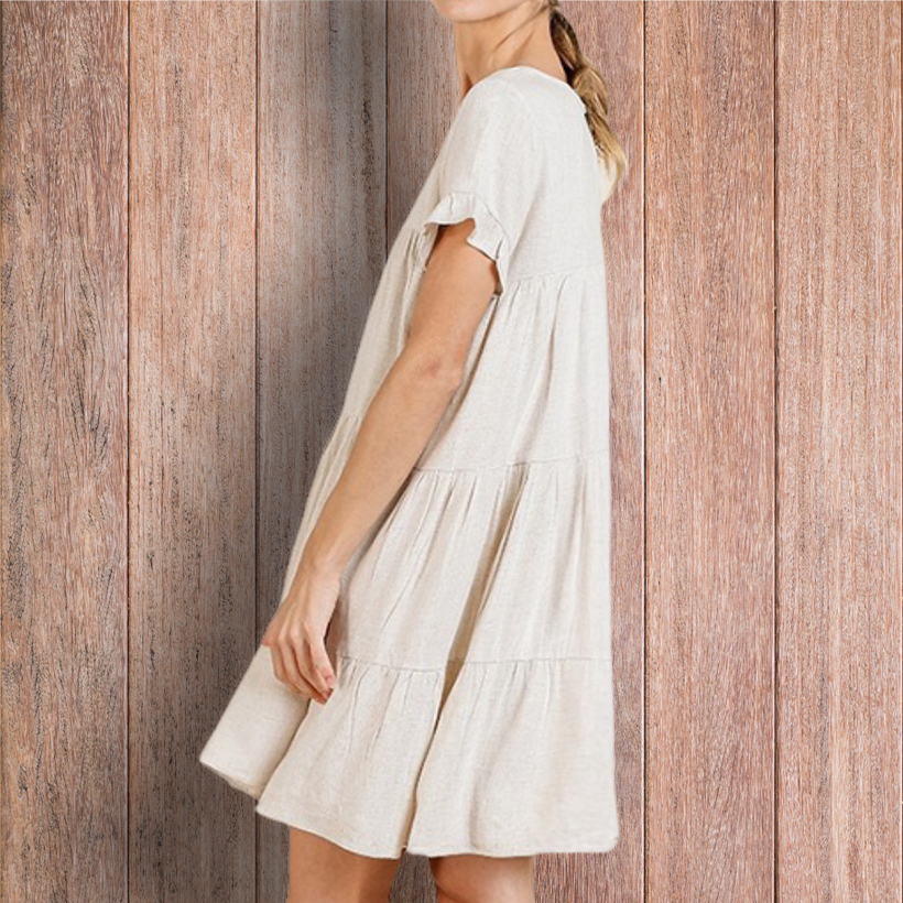 "ANNA” Black Boho Dress | Boho Fashion and Accessories