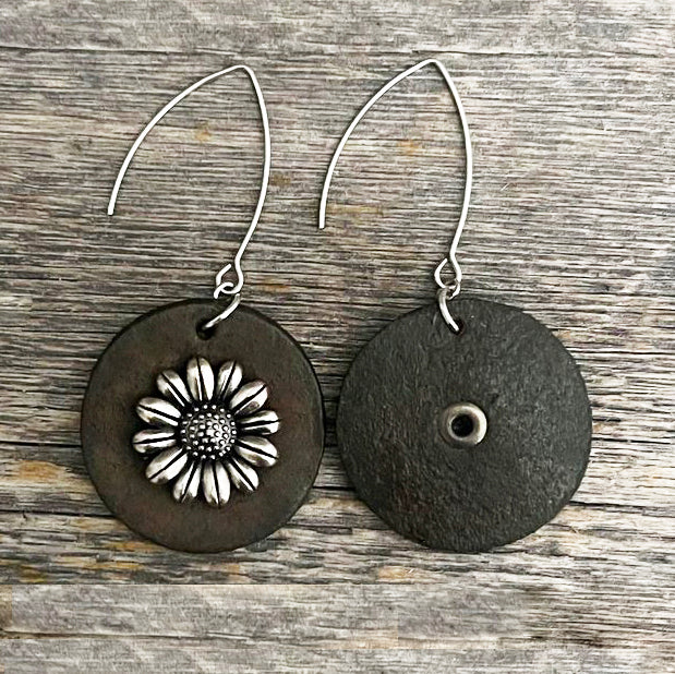 MADE TO ORDER - Margarita Leather Earrings | Boho Earrings