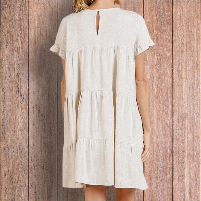"ANNA” Black Boho Dress | Boho Fashion and Accessories