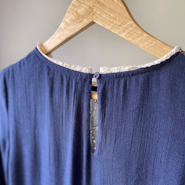 "DEEP LOVE”Navy Blue Boho Dress | Boho Fashion and Accessories