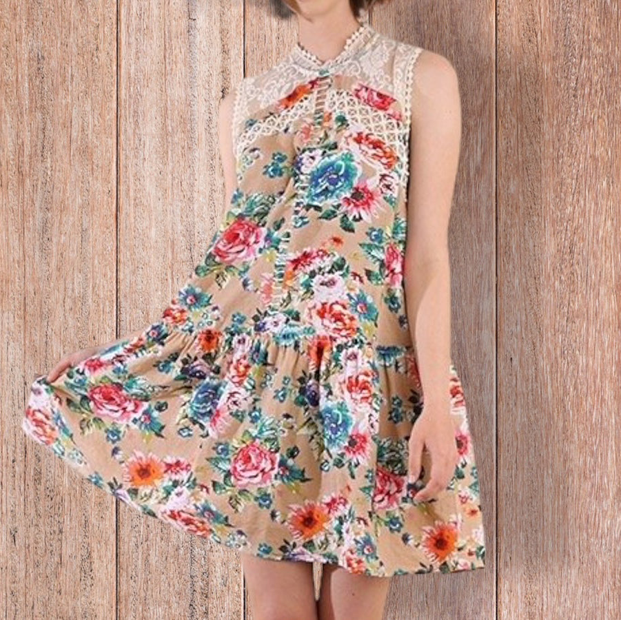 "DALAIA" Pink Boho Dress | Boho Fashion and Accessories