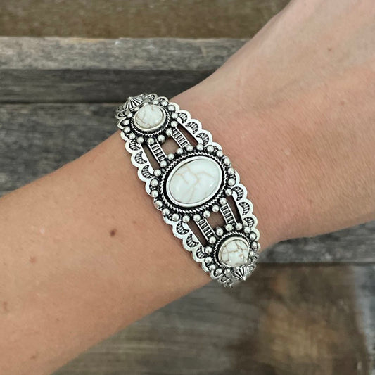 Natural Stone Boho Stacking Bracelet Style J | Boho Accessories