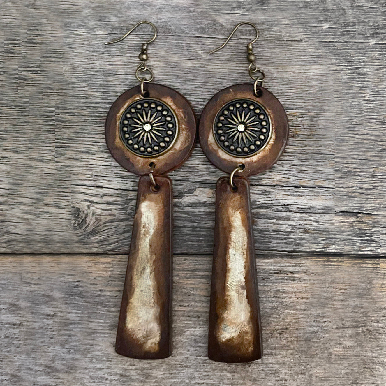MADE TO ORDER - Long Drop Pendulo Leather Earrings | Boho Accessories