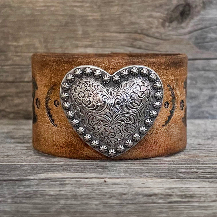 The Darcy Concho Bracelet with Stones main image 1