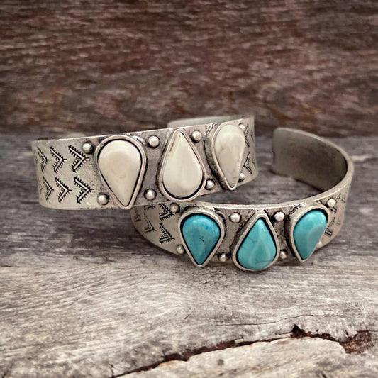 Natural Stone Boho Stacking Bracelet Style-B | Boho Accessories