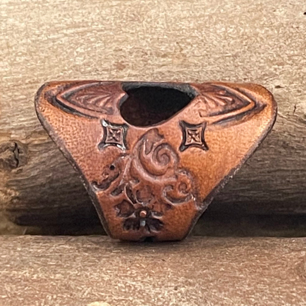 One of a Kind Boho Leather Heart die cut ring | Boho Accessories