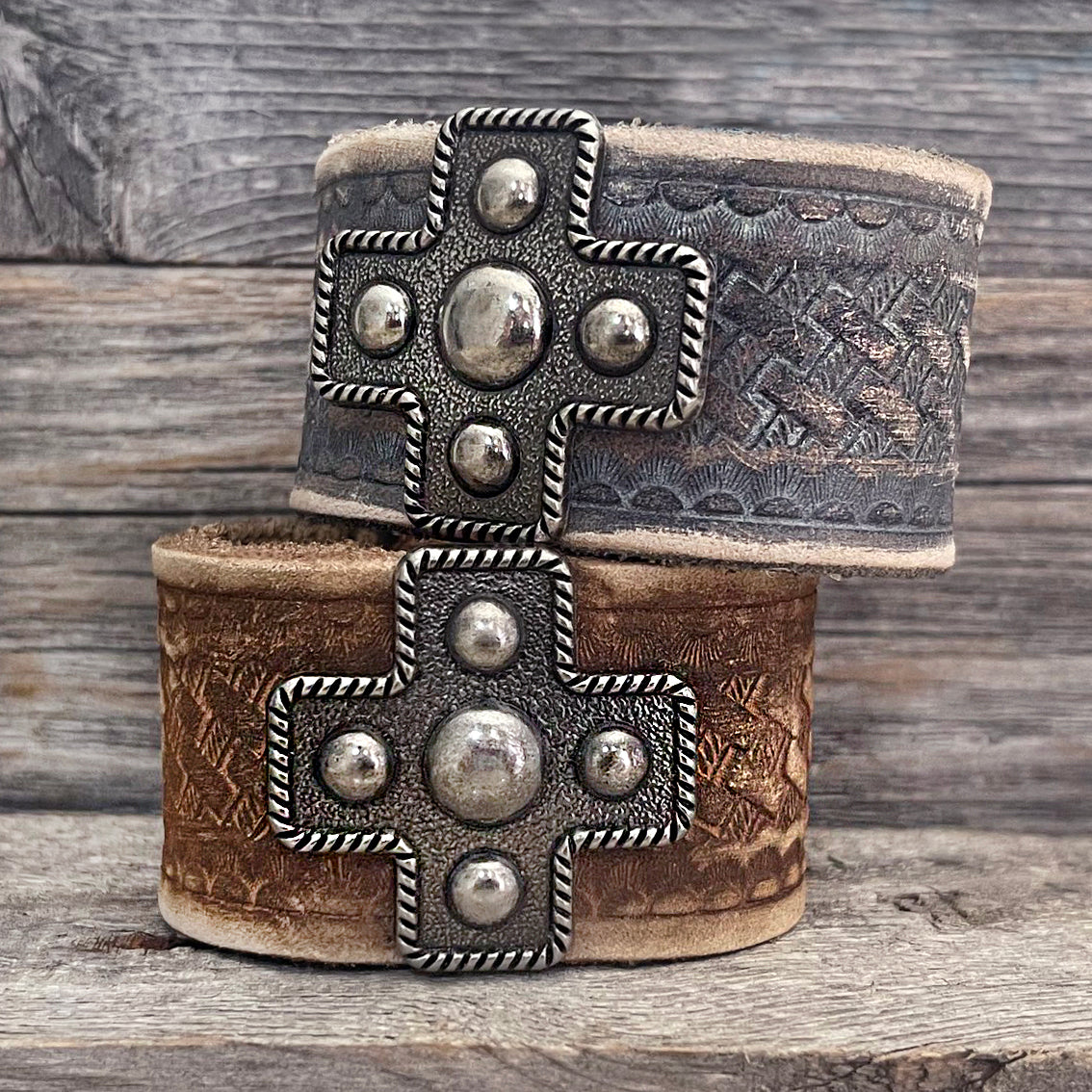 Boho Leather Bracelet – HappyGoLicky Jewelry