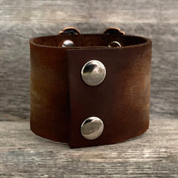 MADE TO ORDER - Angel's Wings Leather Bracelet