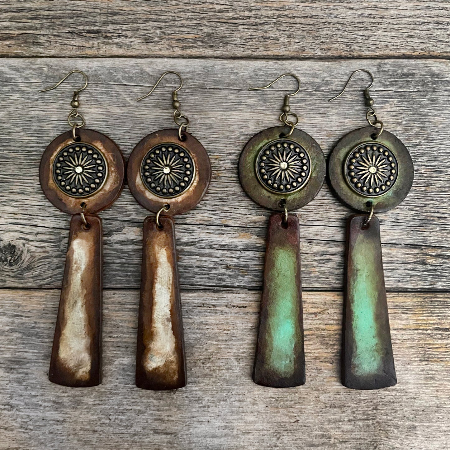 MADE TO ORDER - Long Drop Pendulo Leather Earrings | Boho Accessories
