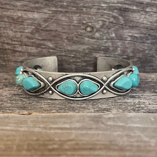 Natural Stone Boho Stacking Bracelet Style F | Boho Accessories