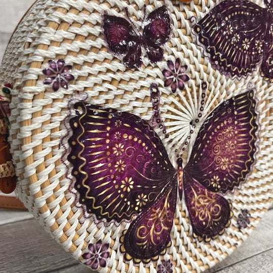 “CATALINA” Rattan Bag