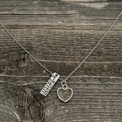 Luke 17: 6 Engraved Mustard Seed Faith Necklace